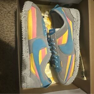 Nike Cortez SP Sneakers in Black and White